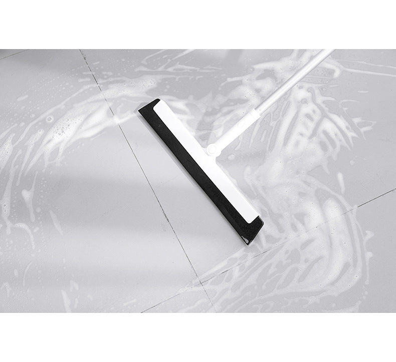 Durable plastic and aluminum mop design in action