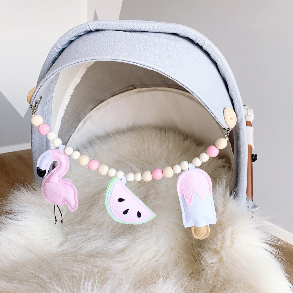 Pacific clip for babies with teething toy