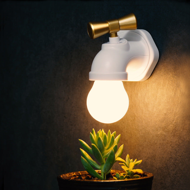 abstract designed night lamp