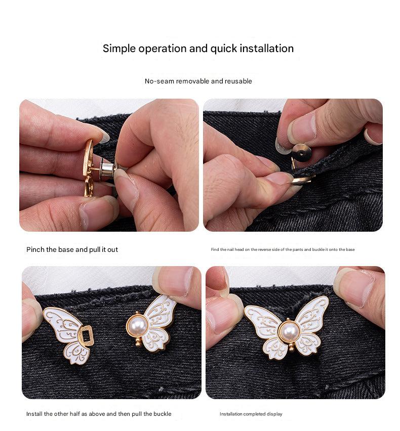 Adjustable Waistbutton for jeans