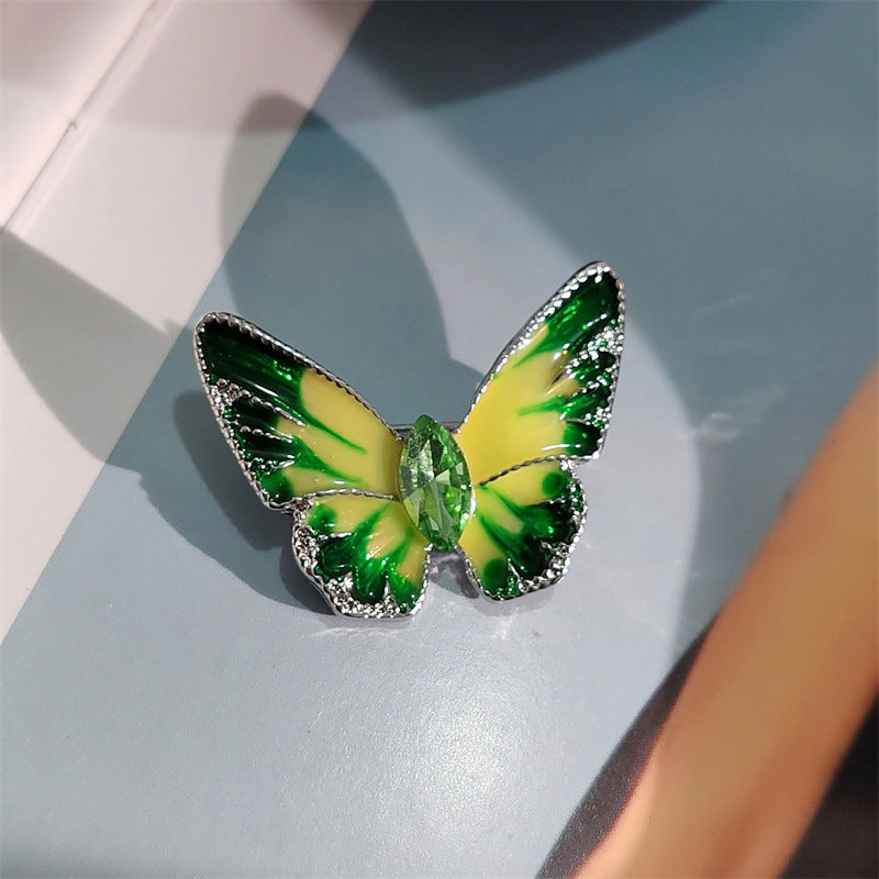 Stylish butterfly brooch pin for women