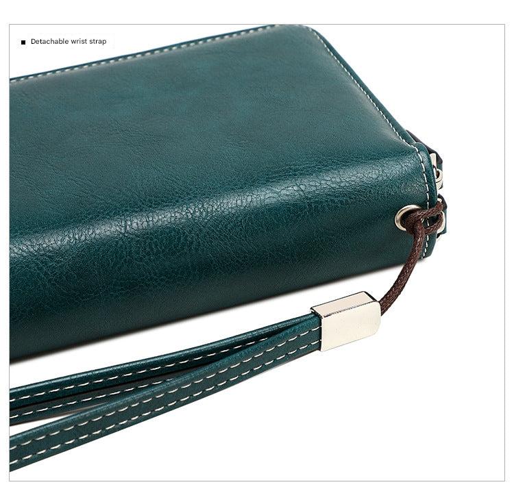 Women's wallet double zip design
