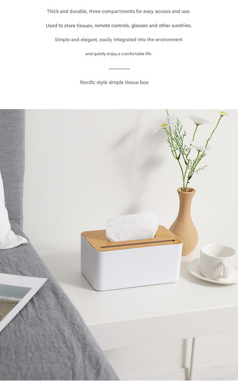Plastic tissue box for home decor image 2