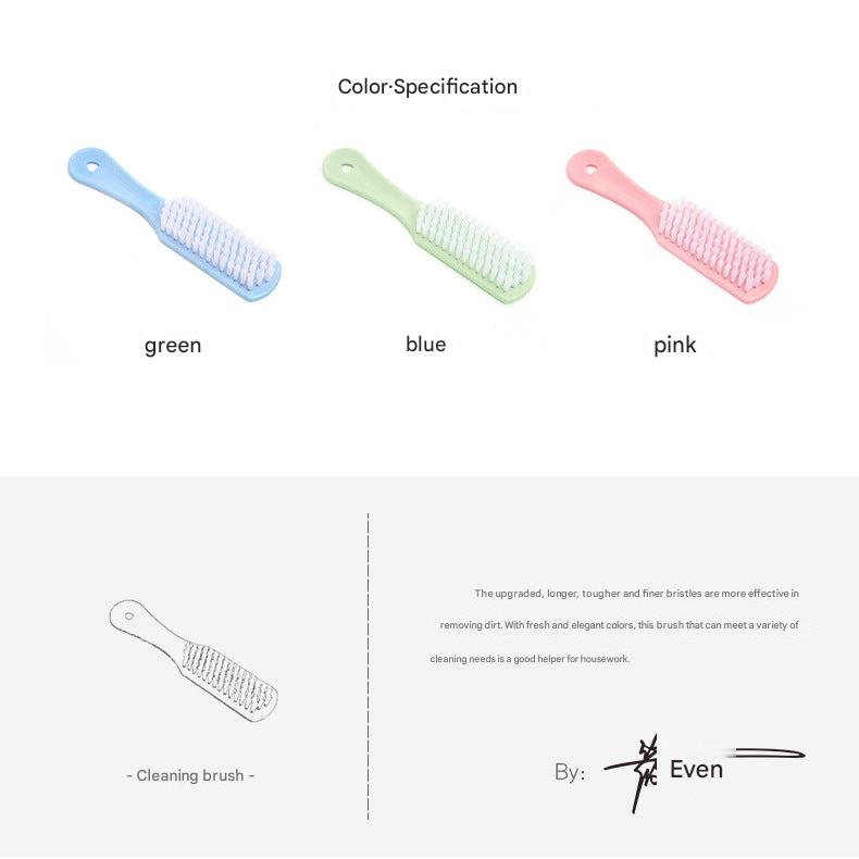Green soft bristle brush for clothes