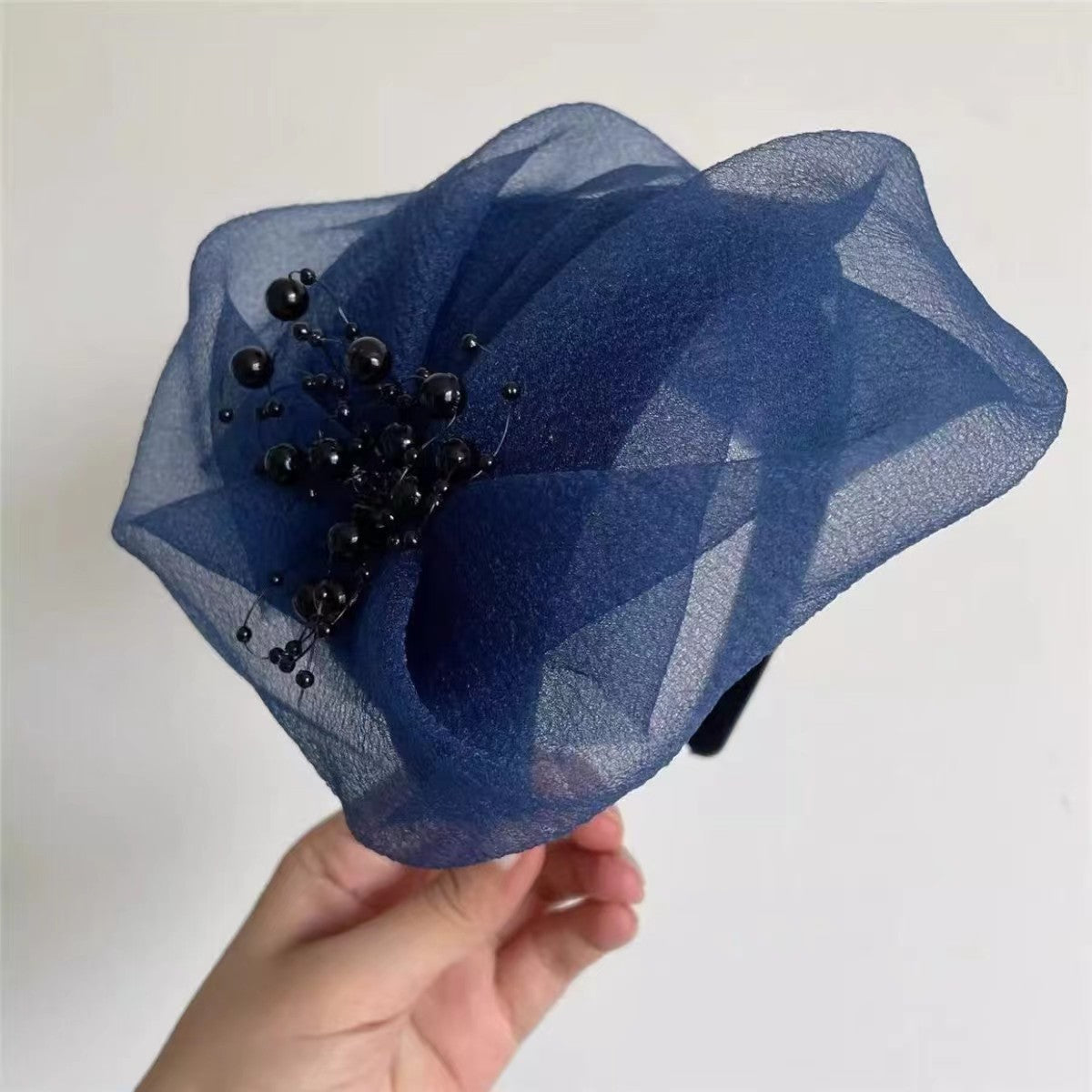 Stylish breathable half hat brown