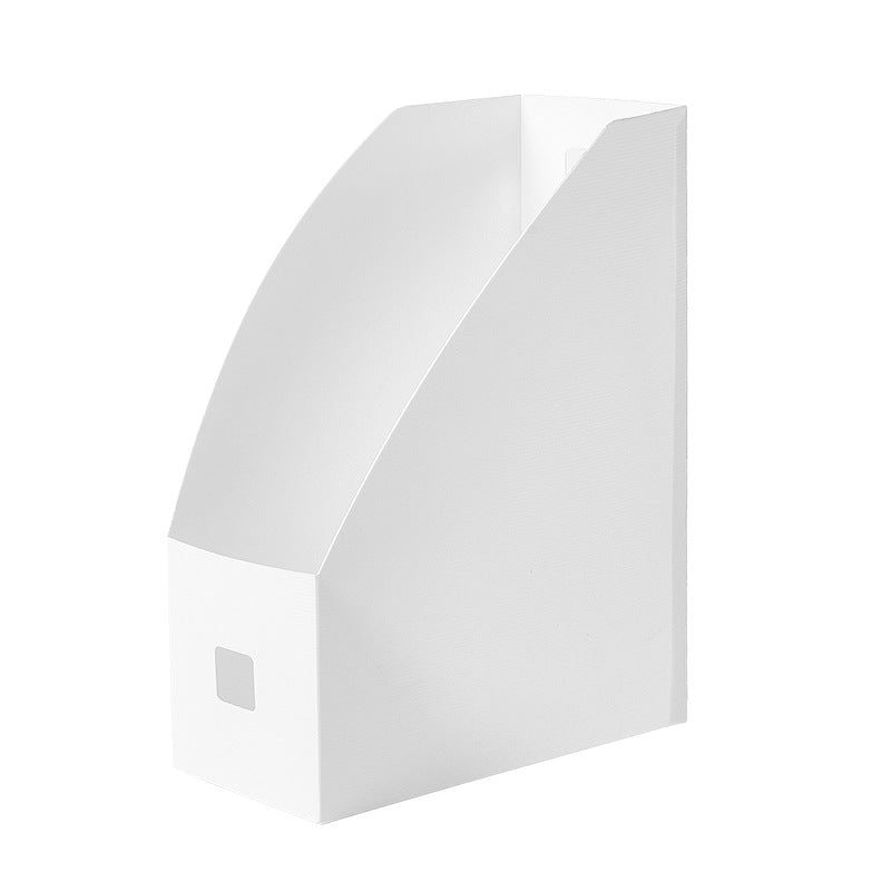 elegant workspace file organizer on desk