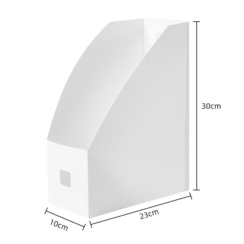 front view of simple desk organizer