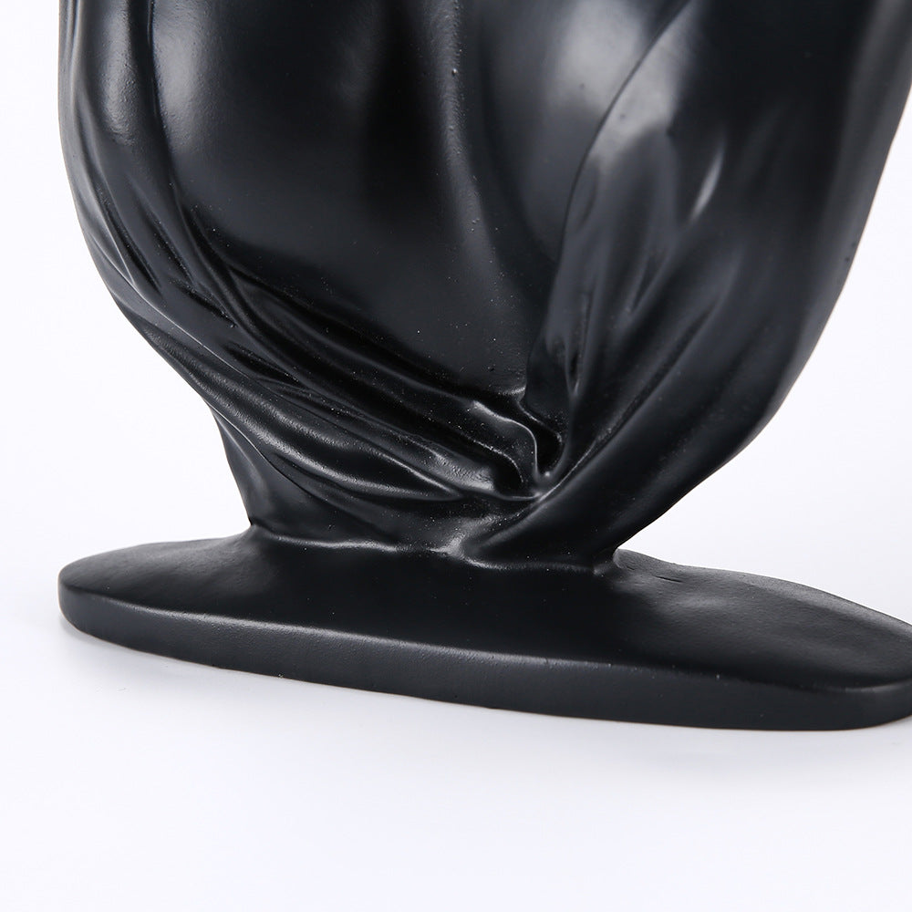 resin mannequin display stand with polygons