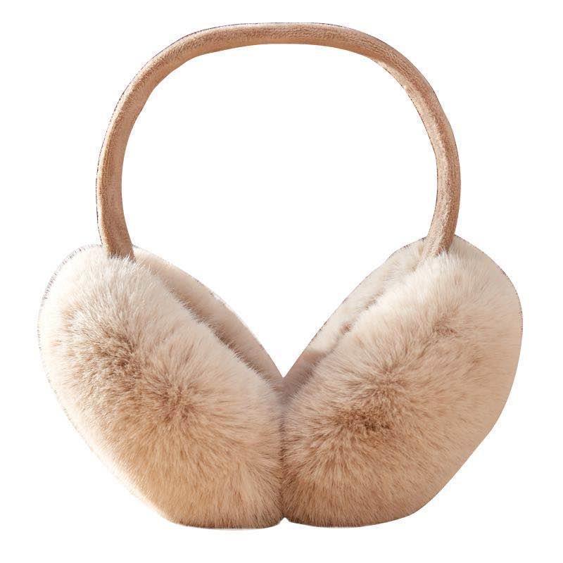 Pink soft ear muffs set in lifestyle