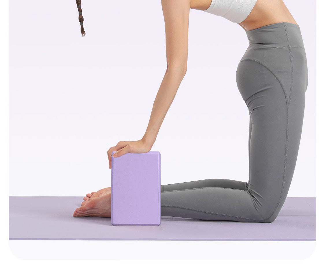 Yoga foam block in Autumn Blue