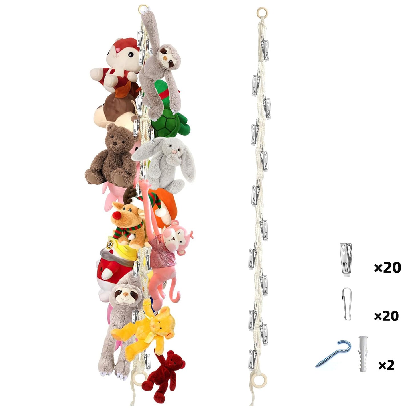 Handmade decorative doll with storage features image 1