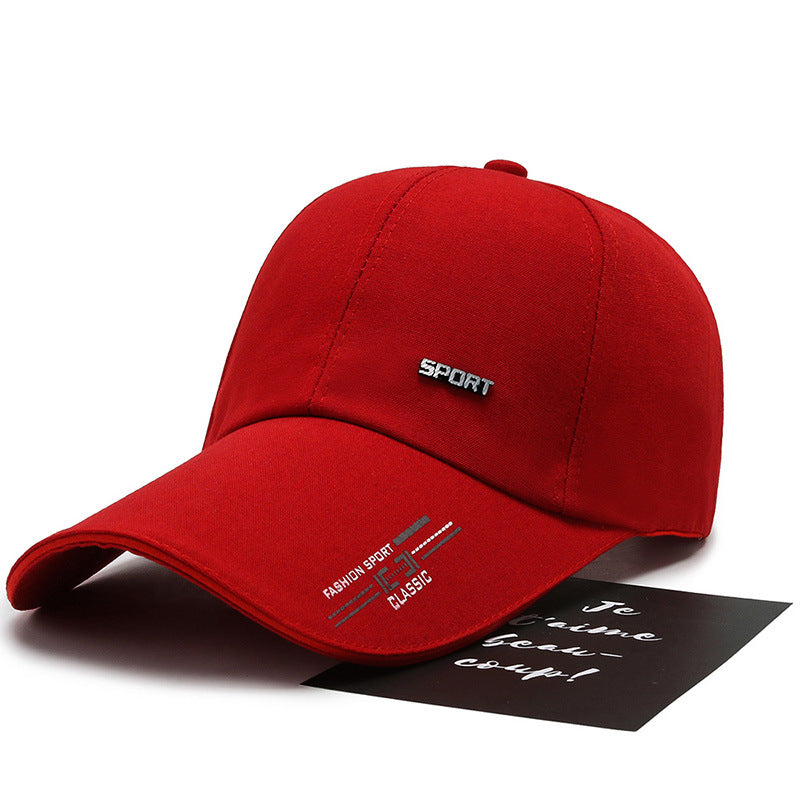 Men's baseball cap in black