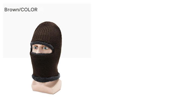 unisex knitted winter beanie on mannequin