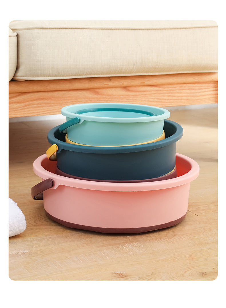 Foldable Fishing Bucket Blue