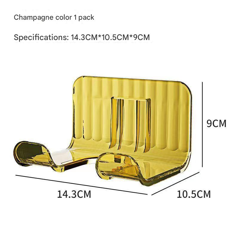 Wall-Mounted Hair Dryer Holder Image 1