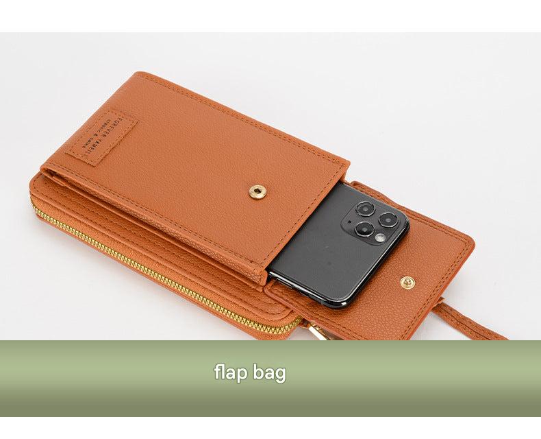 Women phone wallet bag pink