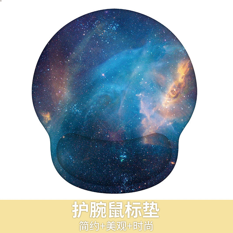 Custom Memory Foam Wrist Support Mouse Pad & Keyboard Rest for Ergonomic Comfort - Vibrant Designs