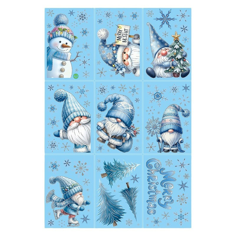 Christmas Santa decoration sticker image 2