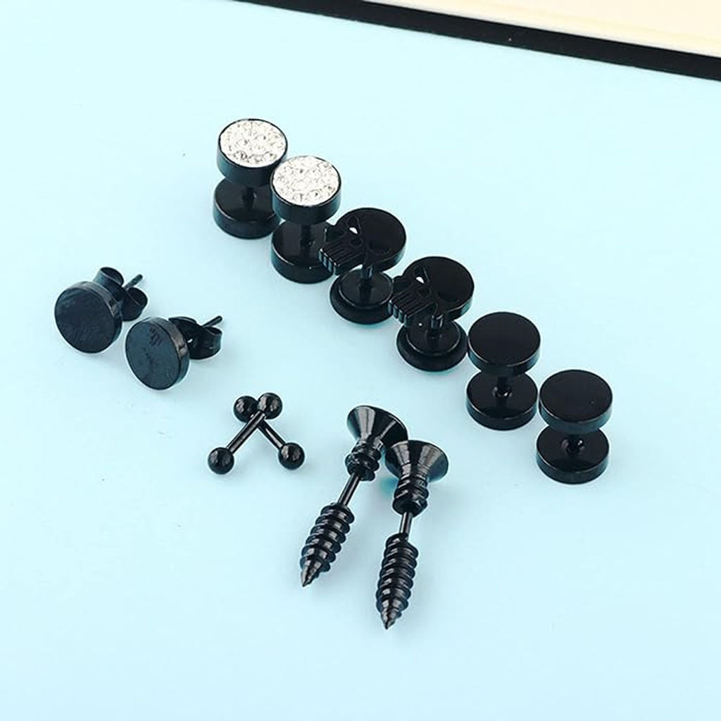 Stylish Men's Ear Clips Image 3