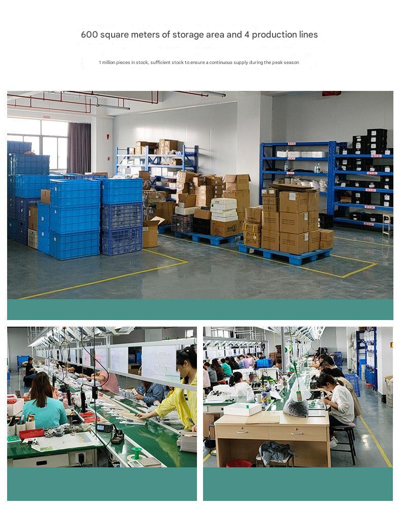 Elegant alarm clock with wireless charging feature