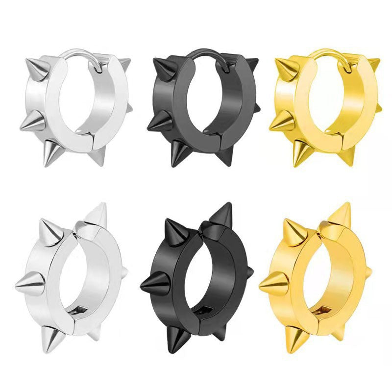 Korean-inspired stainless steel ear clips image 1