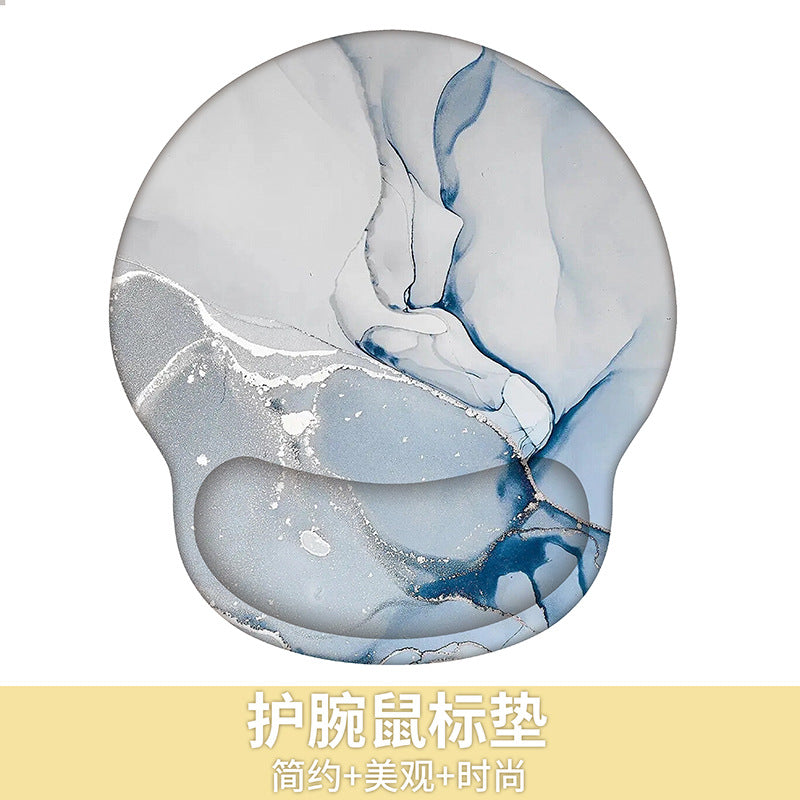 Custom Memory Foam Wrist Support Mouse Pad & Keyboard Rest for Ergonomic Comfort - Vibrant Designs