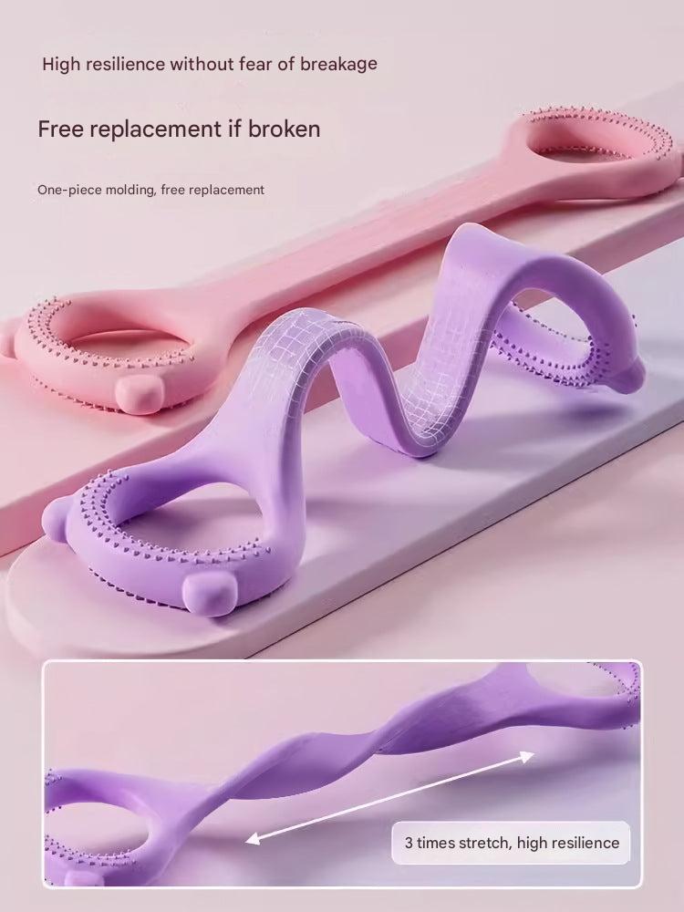 TPE resistance band with multiple colors