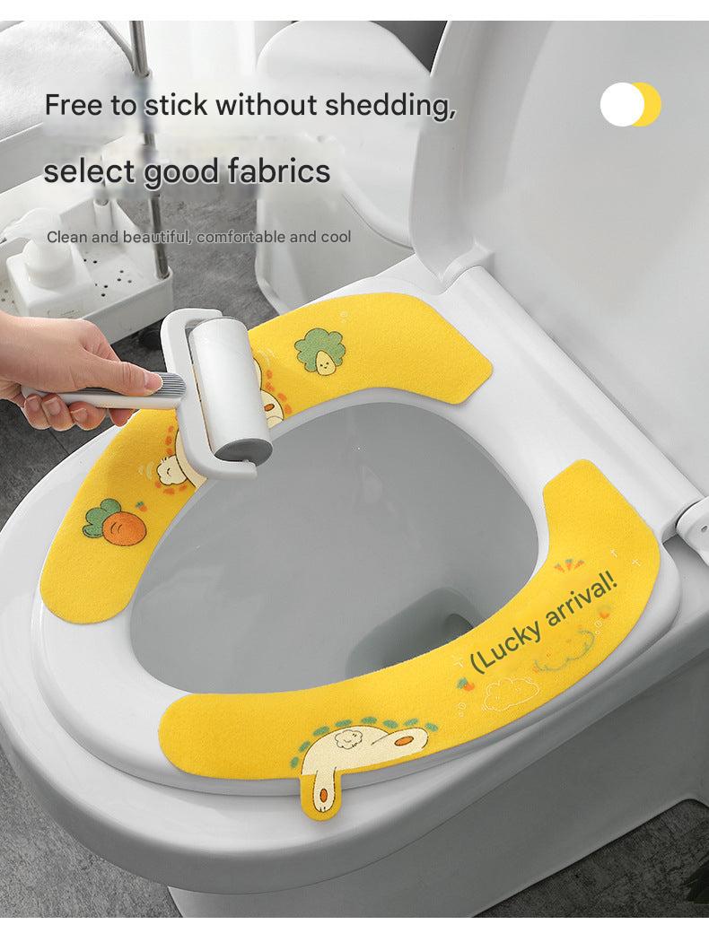 Cute waterproof toilet seat cushion in rabbit design