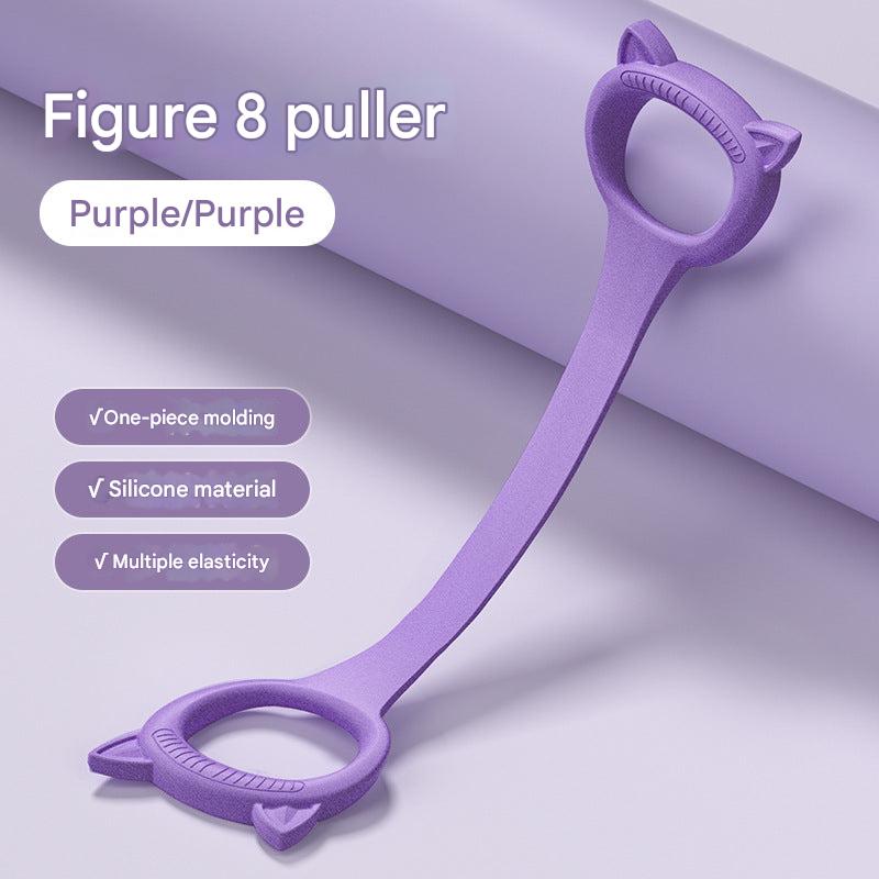 Portable resistance bands for home fitness