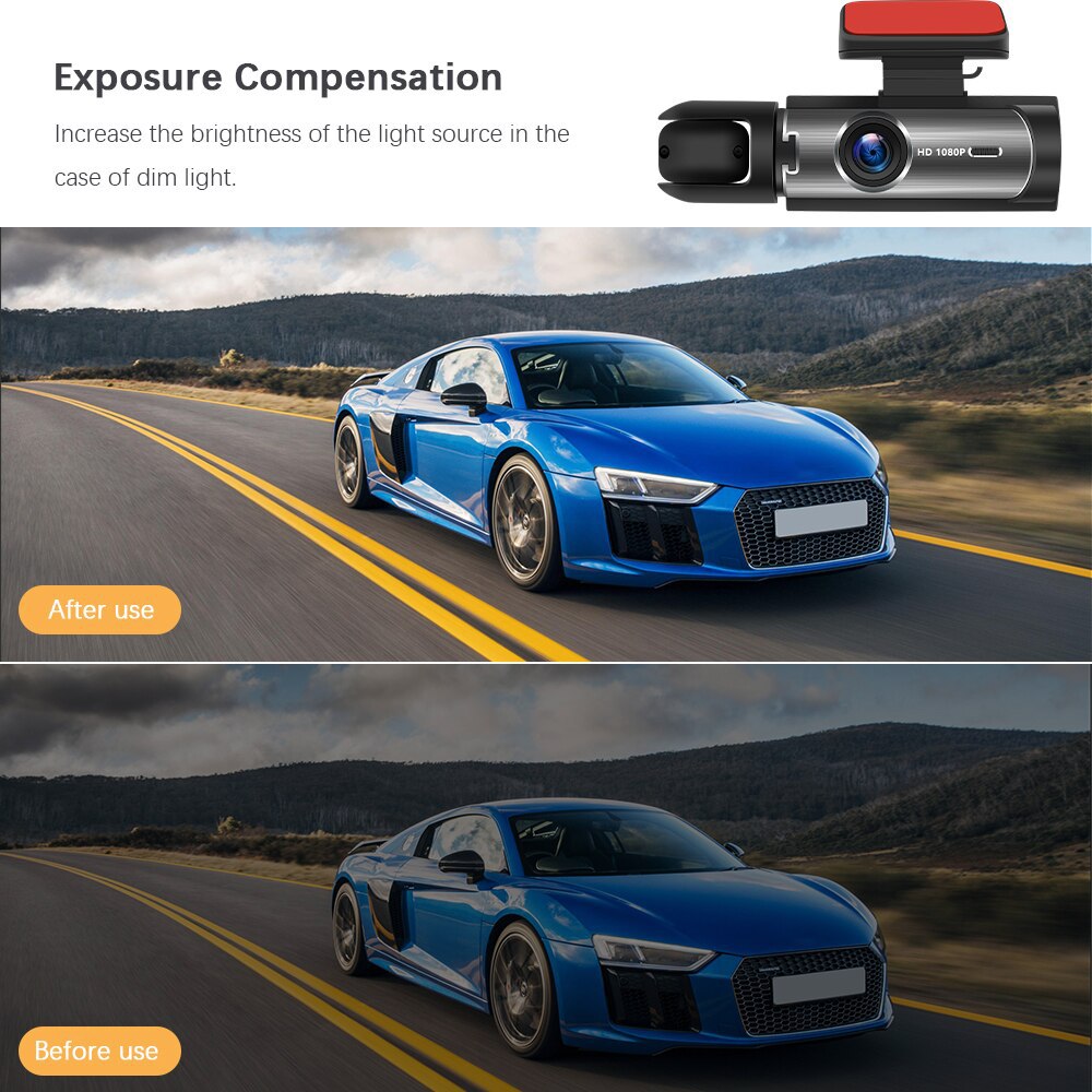 Yuecai M8 Car Dash Camera with Rear View