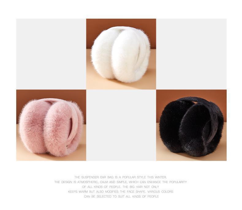 Lightweight ear muffs fashion accessory