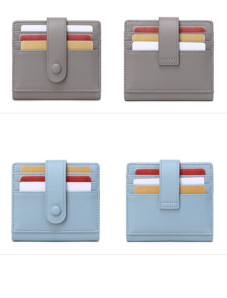 stylish lightweight wallet front view