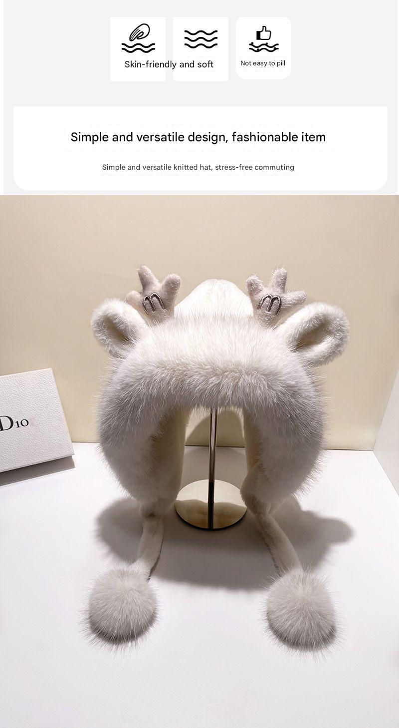 Cute pom pom hat design - image 4