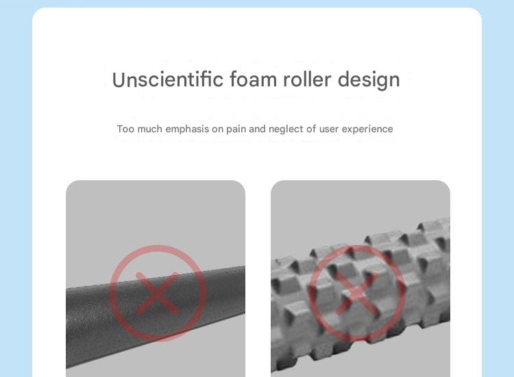 Foam Roller Muscle Relaxer massage demonstration