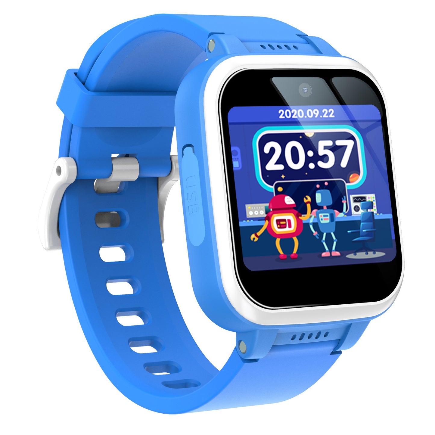 Y90 Kids Smartwatch Purple with Games