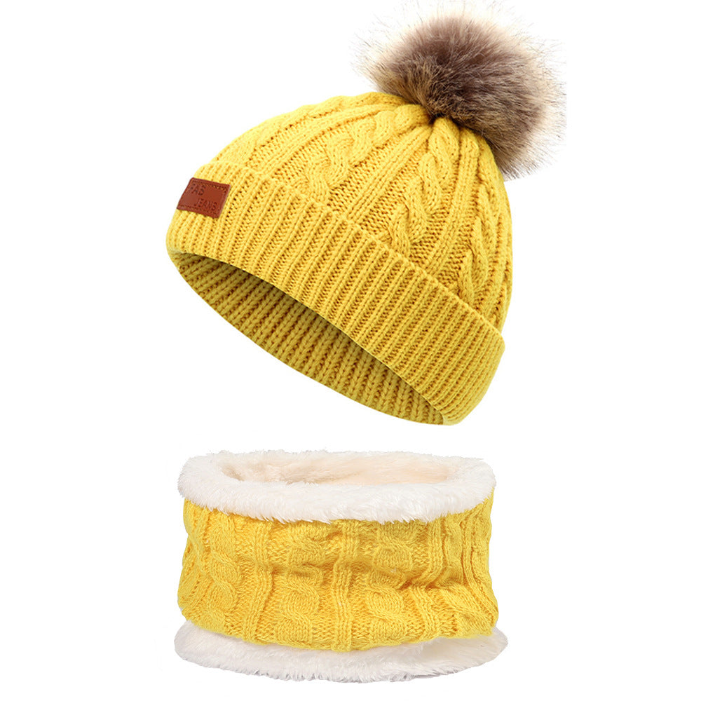 Cozy winter accessories for children