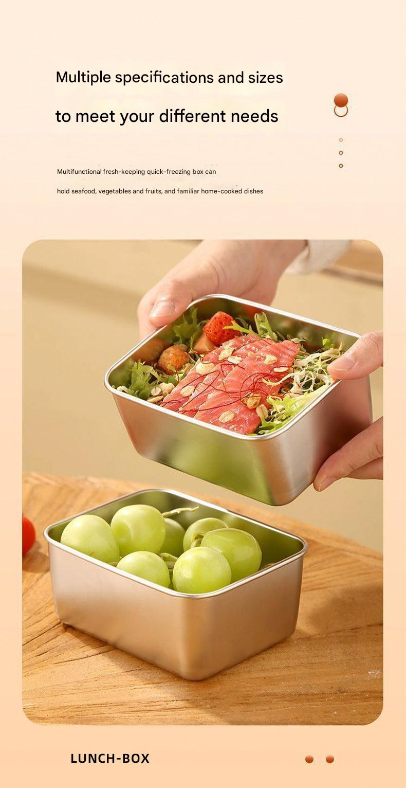 Stainless steel food container image 1