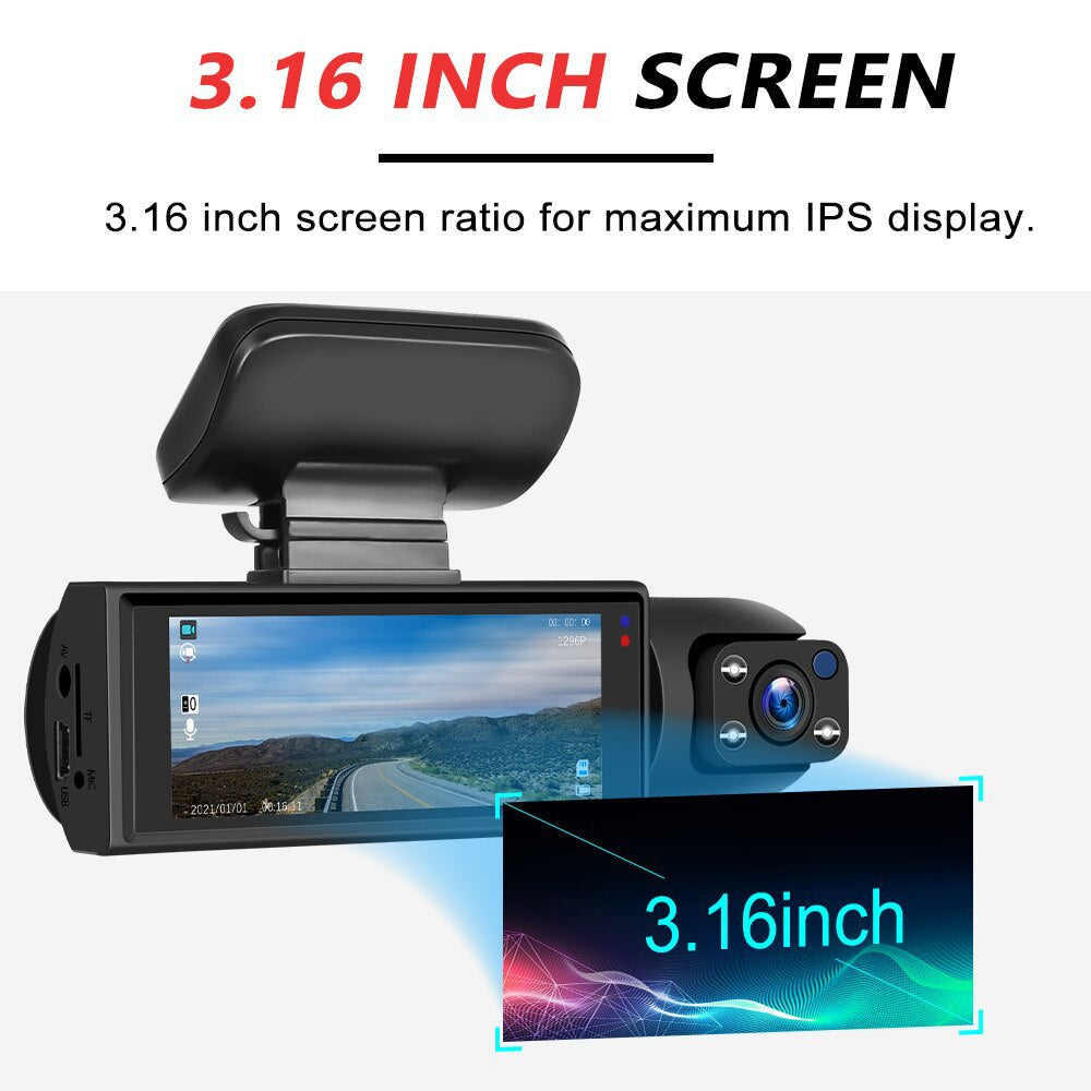 Yuecai M8 Car Dash Camera Features