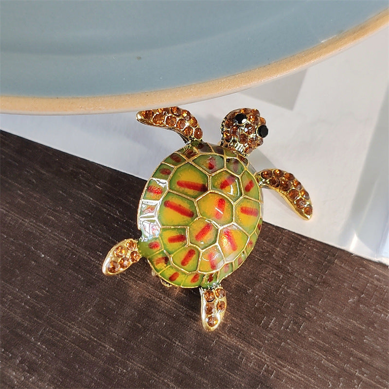 Blue Turtle Brooch Design - Image 2