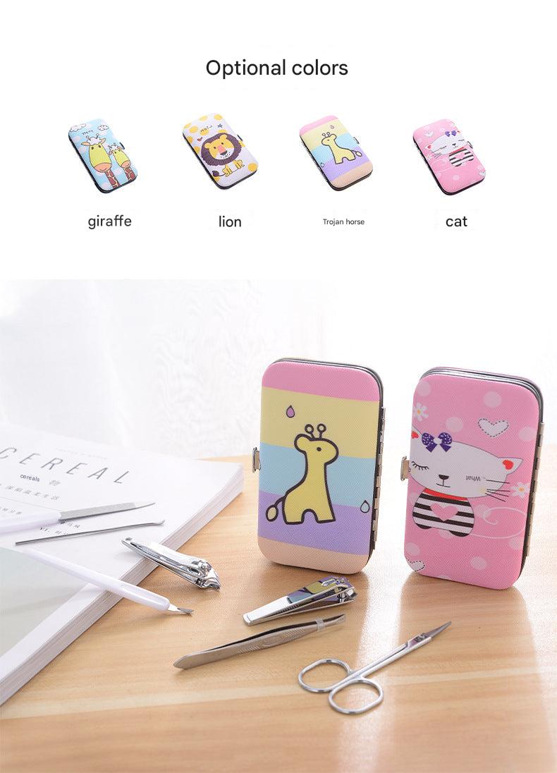 Cute Cartoon Nail Care Kit Image 7