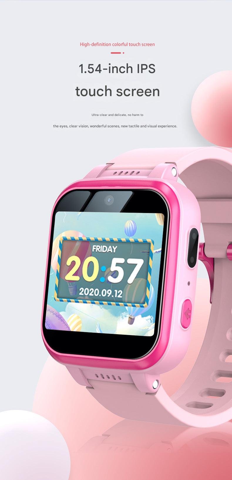 Y90 Kids Smartwatch Pink with Camera