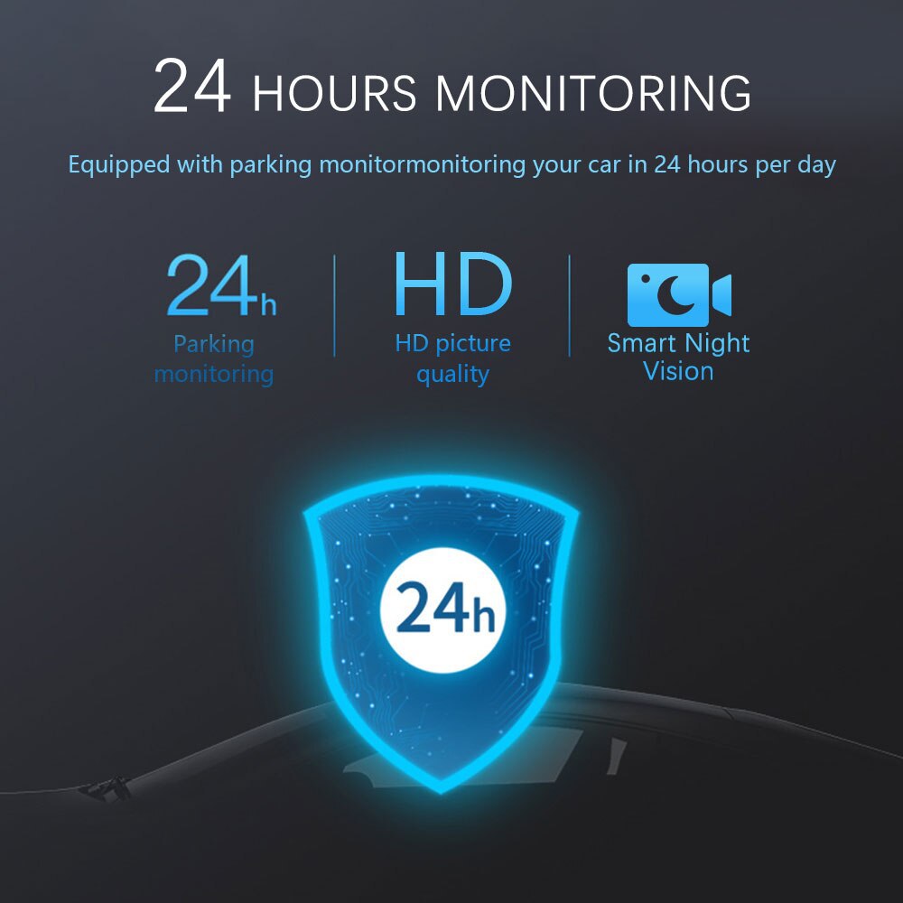 Yuecai M8 Car Dash Camera Display Screen