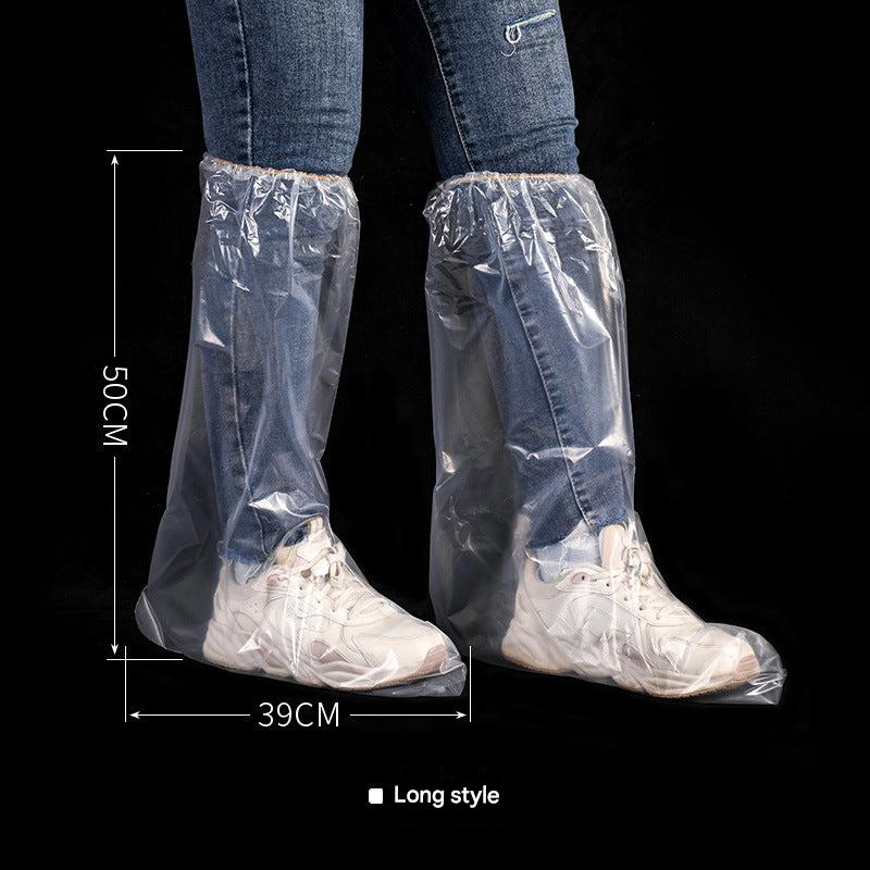 Heavy-duty shoe cover for rain protection