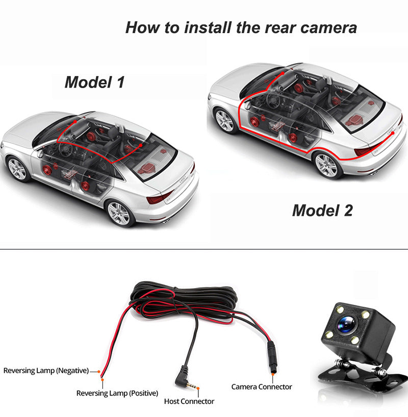 Yuecai M8 Car Dash Camera Front View