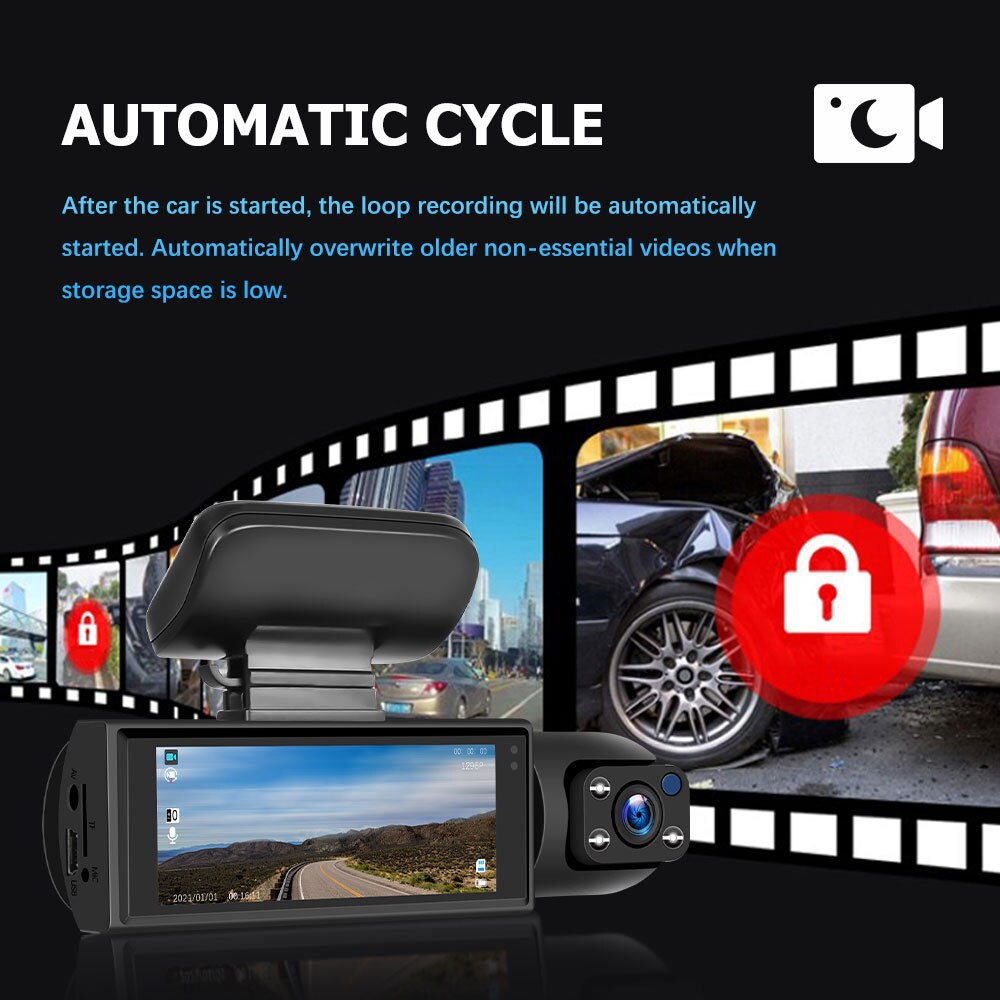 Yuecai M8 Car Dash Camera Installation