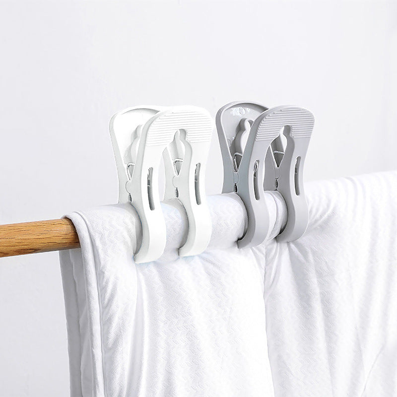 Clothespins for bedding hanging