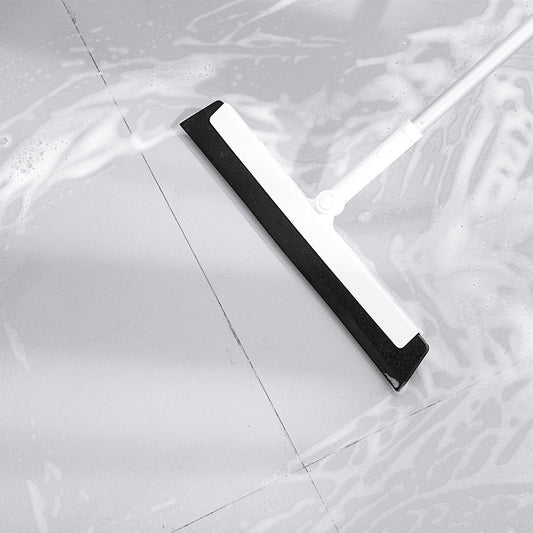 Durable plastic and aluminum mop design in action