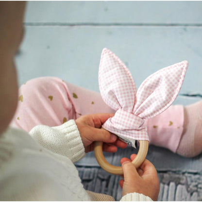 Natural Wooden Baby Teething Ring Image 9