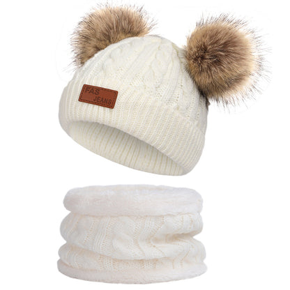 Cozy winter accessories for children