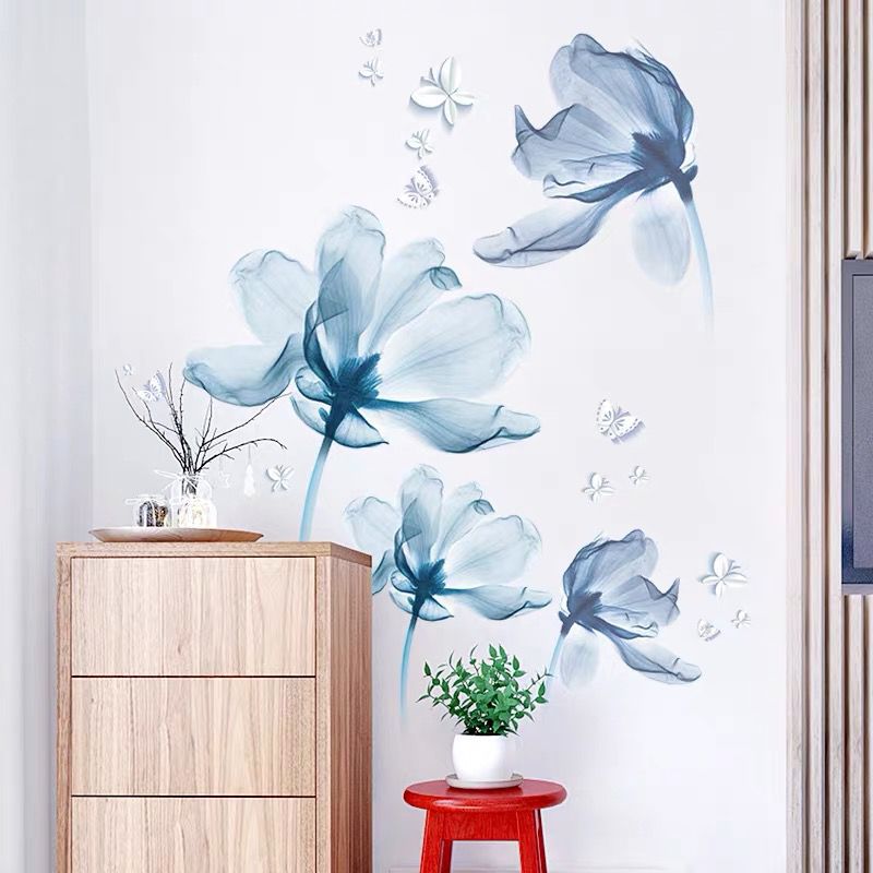 3D floral wall sticker image 5